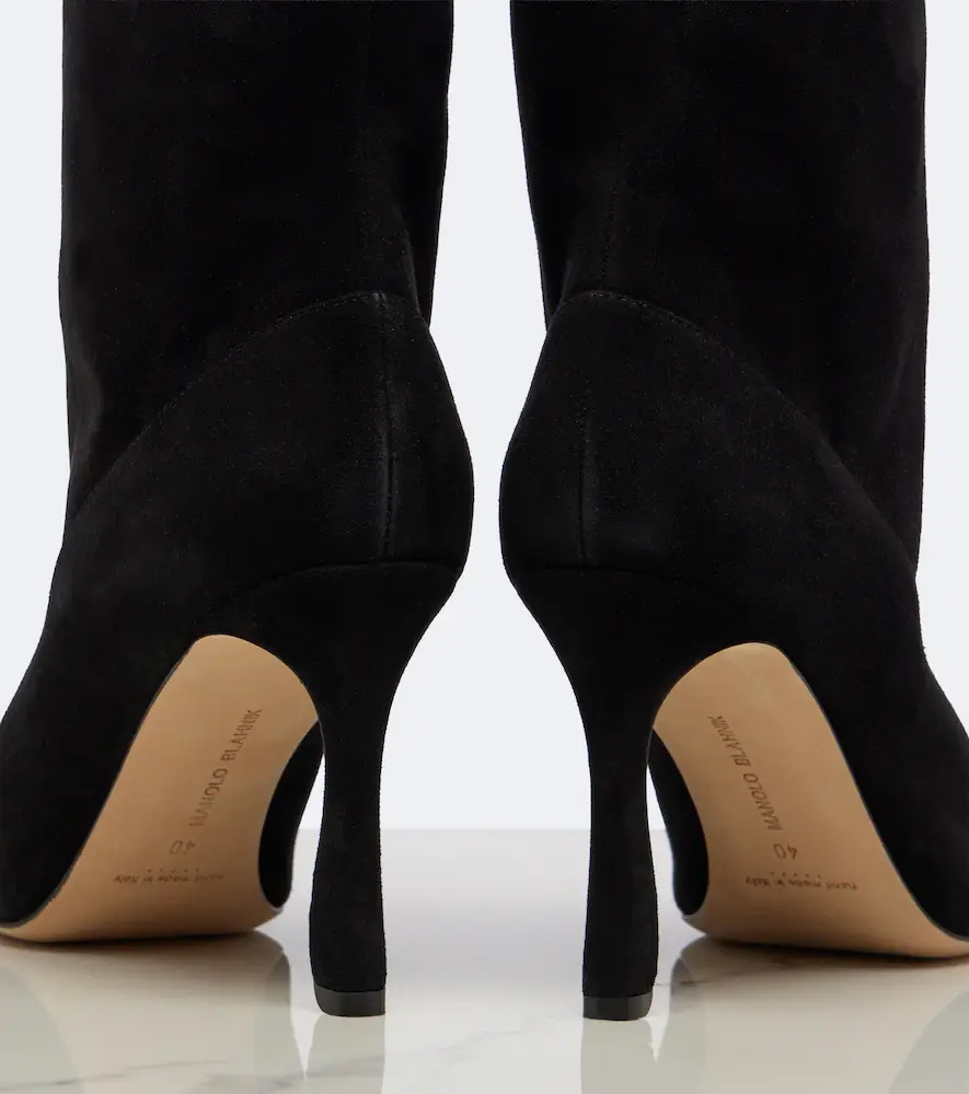 Manolo Blahnik Gostatu suede ankle boots | Thumbnail 2 Manolo Blahnik Gostatu suede ankle boots | Thumbnail 2