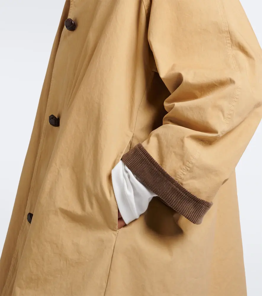 The Row Ina cotton gabardine car coat | Thumbnail 4 The Row Ina cotton gabardine car coat | Thumbnail 4