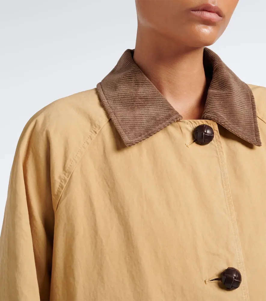 The Row Ina cotton gabardine car coat | Thumbnail 5 The Row Ina cotton gabardine car coat | Thumbnail 5
