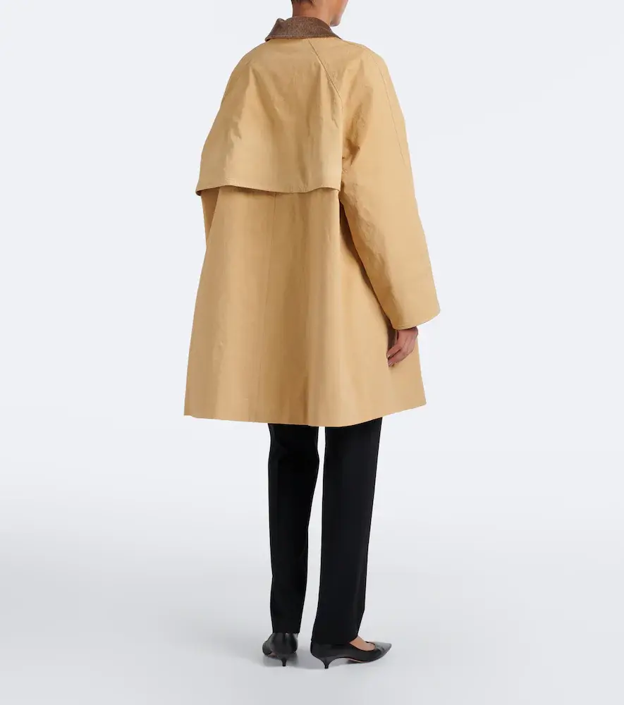 The Row Ina cotton gabardine car coat | Thumbnail 6 The Row Ina cotton gabardine car coat | Thumbnail 6