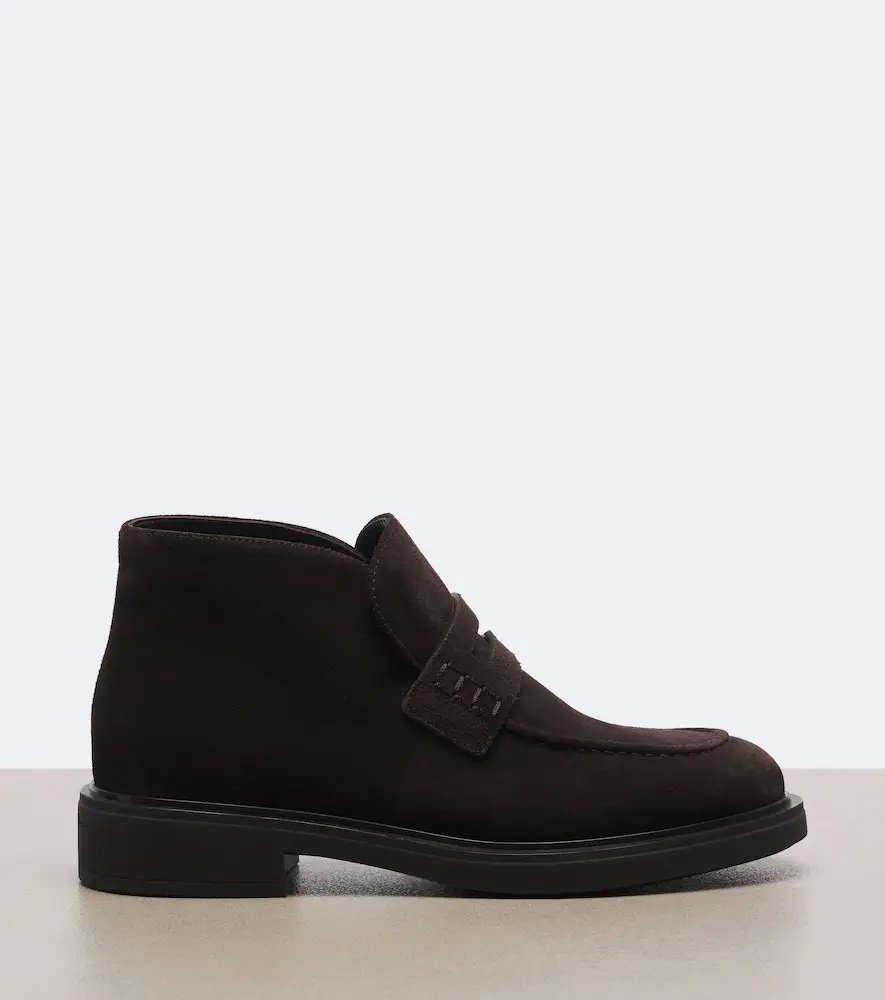 Gianvito Rossi Brogue suede ankle boots | Thumbnail 3 Gianvito Rossi Brogue suede ankle boots | Thumbnail 3
