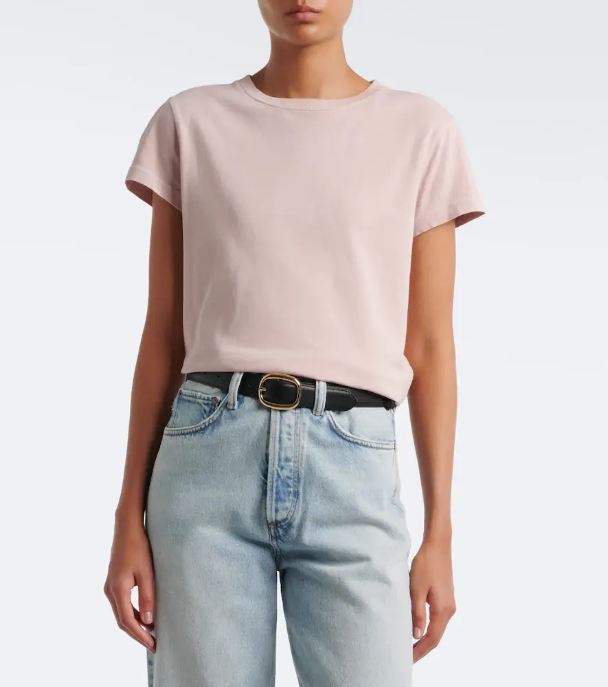 AGOLDE Adine cotton jersey T-shirt | Thumbnail 4 AGOLDE Adine cotton jersey T-shirt | Thumbnail 4
