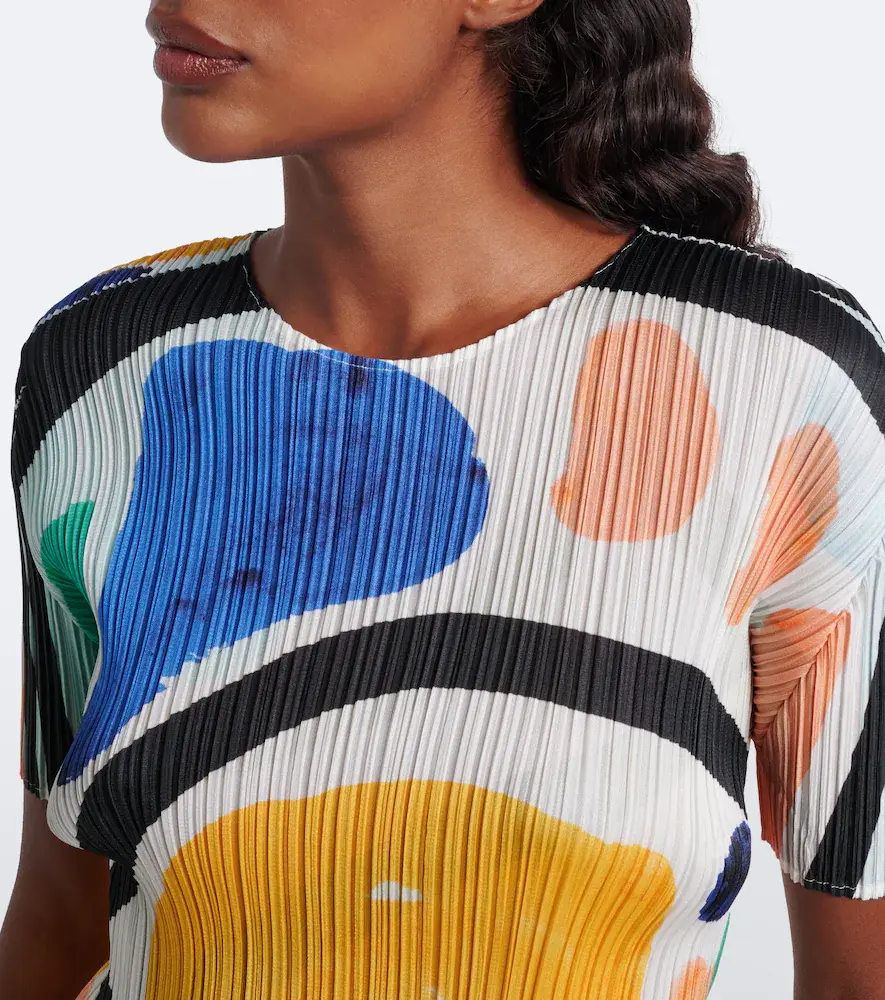 Pleats Please Issey Miyake Roll pleated printed top | Thumbnail 4 Pleats Please Issey Miyake Roll pleated printed top | Thumbnail 4