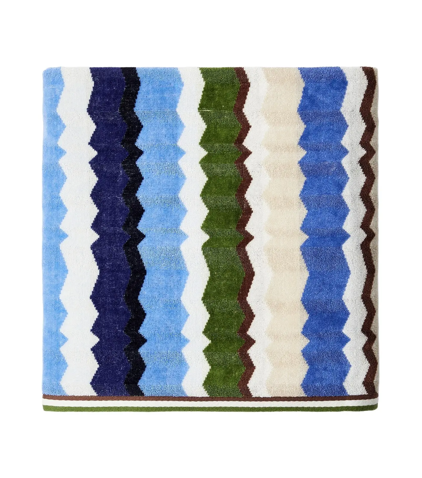 Missoni Eva Zigzag cotton terry bath sheet