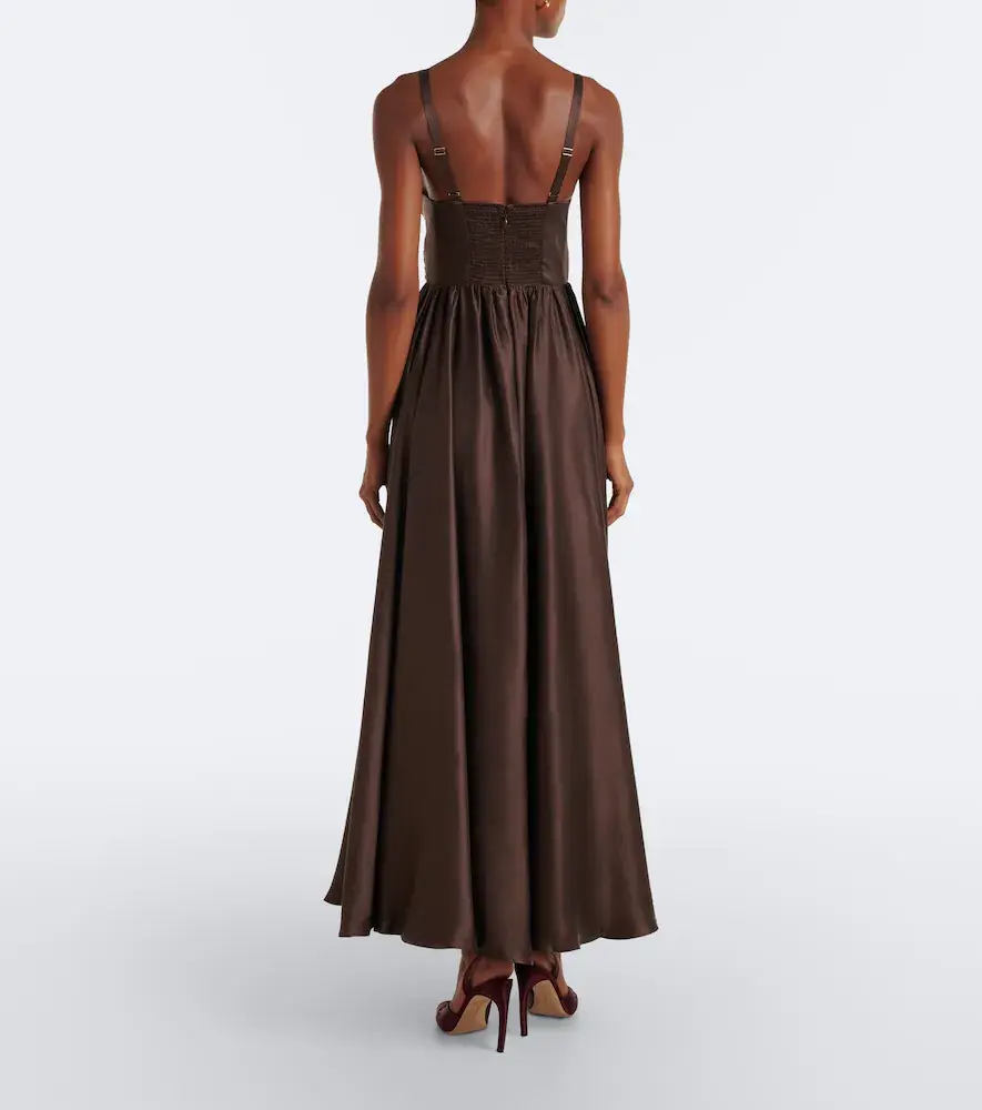 Zimmermann Draped silk maxi dress | Thumbnail 2 Zimmermann Draped silk maxi dress | Thumbnail 2