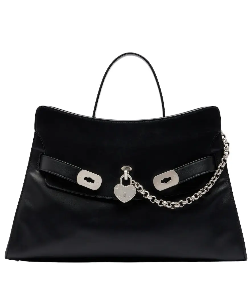 Alexander McQueen Locke Medium leather tote bag