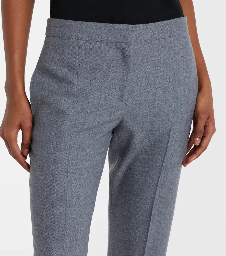 Alexander McQueen Wool slim pants | Thumbnail 2