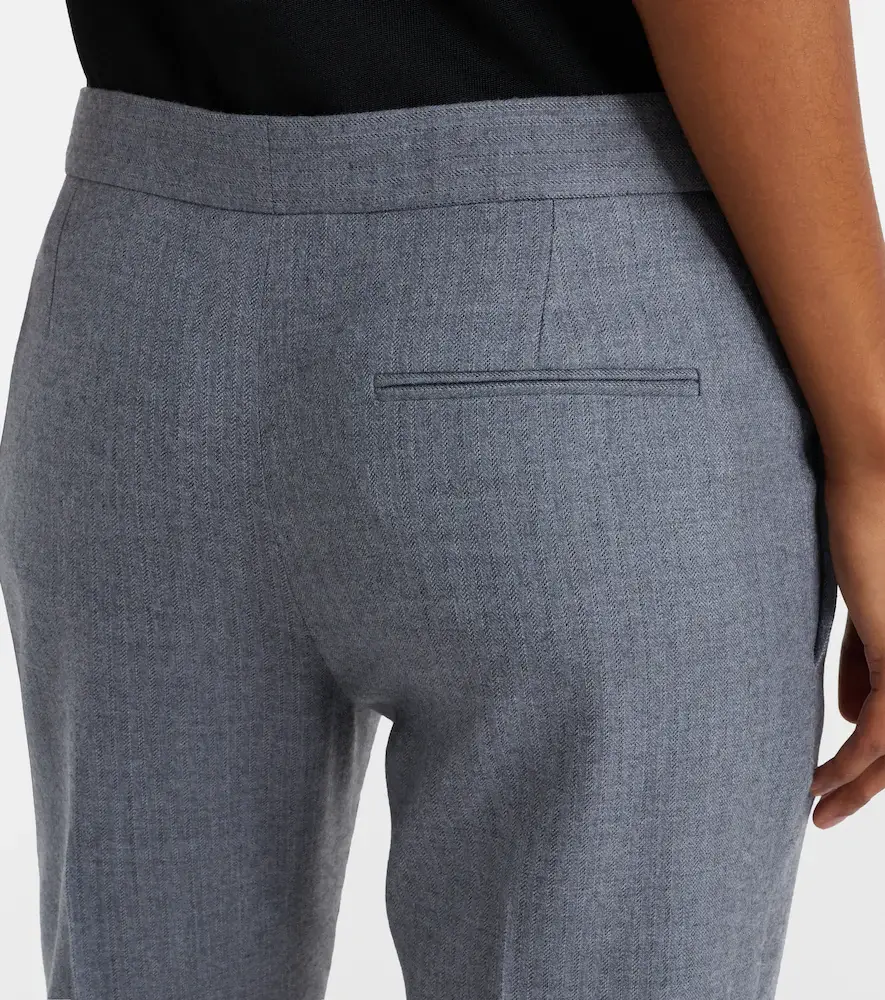 Alexander McQueen Wool slim pants | Thumbnail 4
