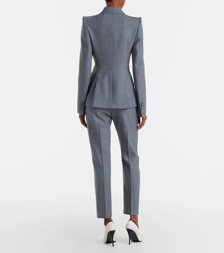 Alexander McQueen Wool slim pants | Thumbnail 5