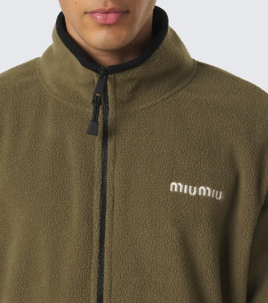 Miu Miu Fleece jacket | Thumbnail 2 Miu Miu Fleece jacket | Thumbnail 2