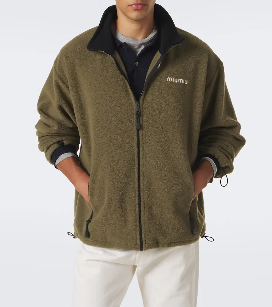 Miu Miu Fleece jacket | Thumbnail 3 Miu Miu Fleece jacket | Thumbnail 3