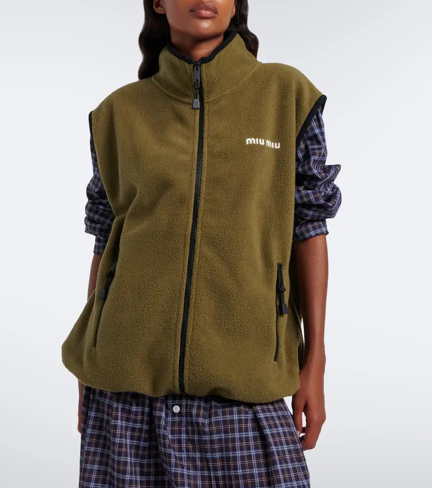 Miu Miu Fleece vest | Thumbnail 2