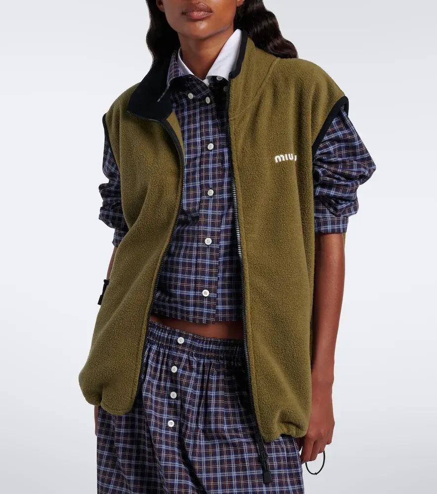 Miu Miu Fleece vest | Thumbnail 3