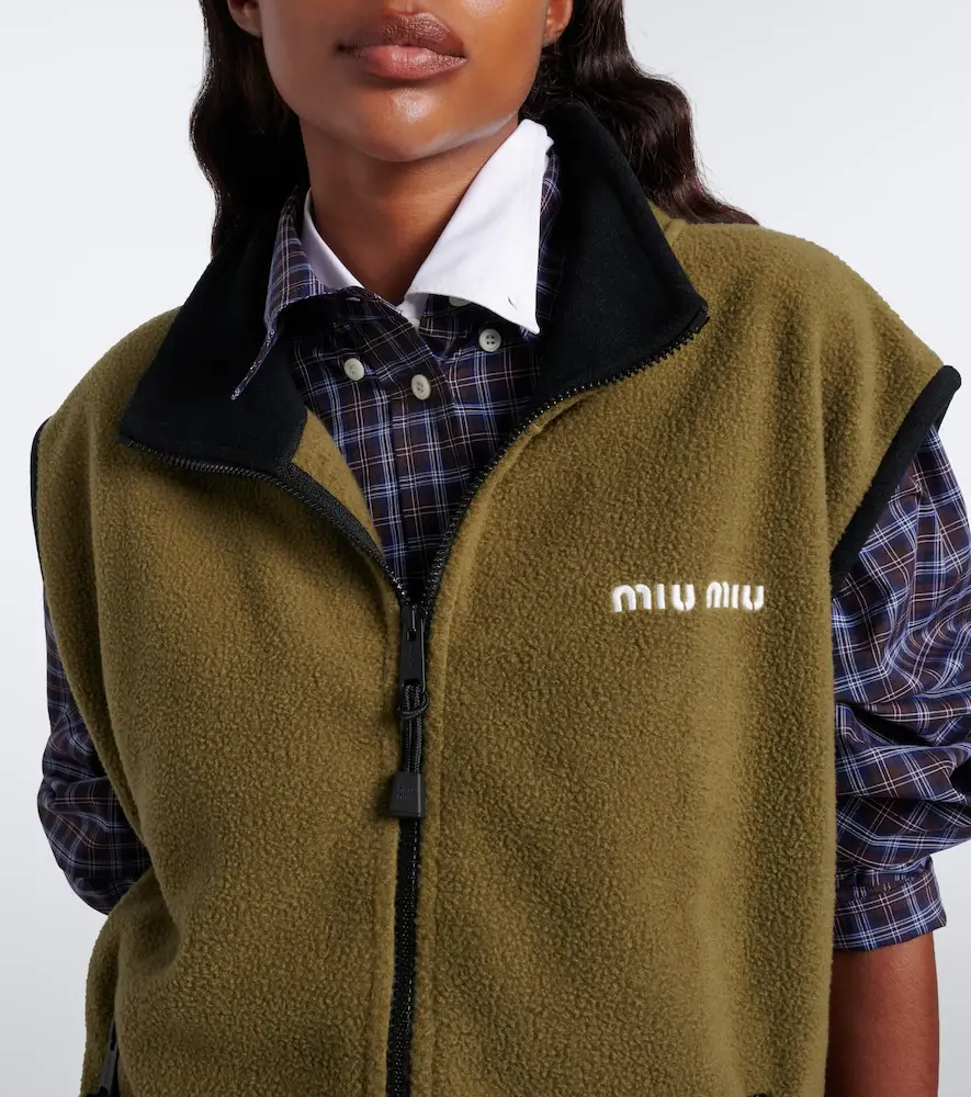 Miu Miu Fleece vest | Thumbnail 4