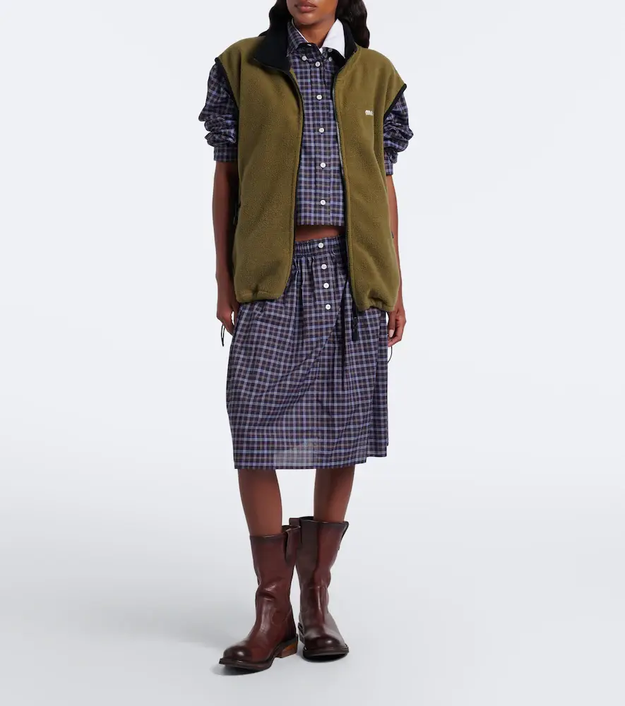 Miu Miu Fleece vest | Thumbnail 6