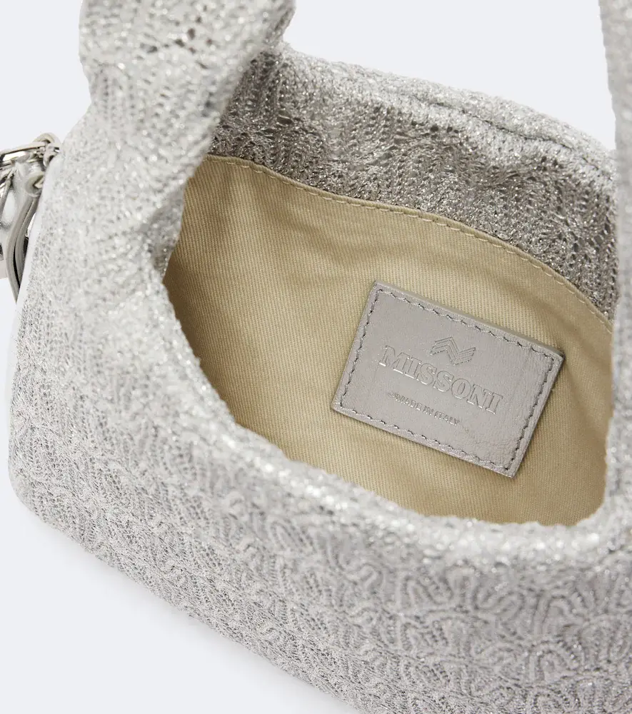 Missoni Mini lamé top-handle bag | Thumbnail 3 Missoni Mini lamé top-handle bag | Thumbnail 3