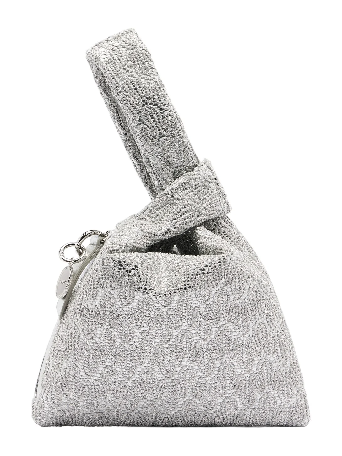 Mini lamé top-handle bag Mini lamé top-handle bag