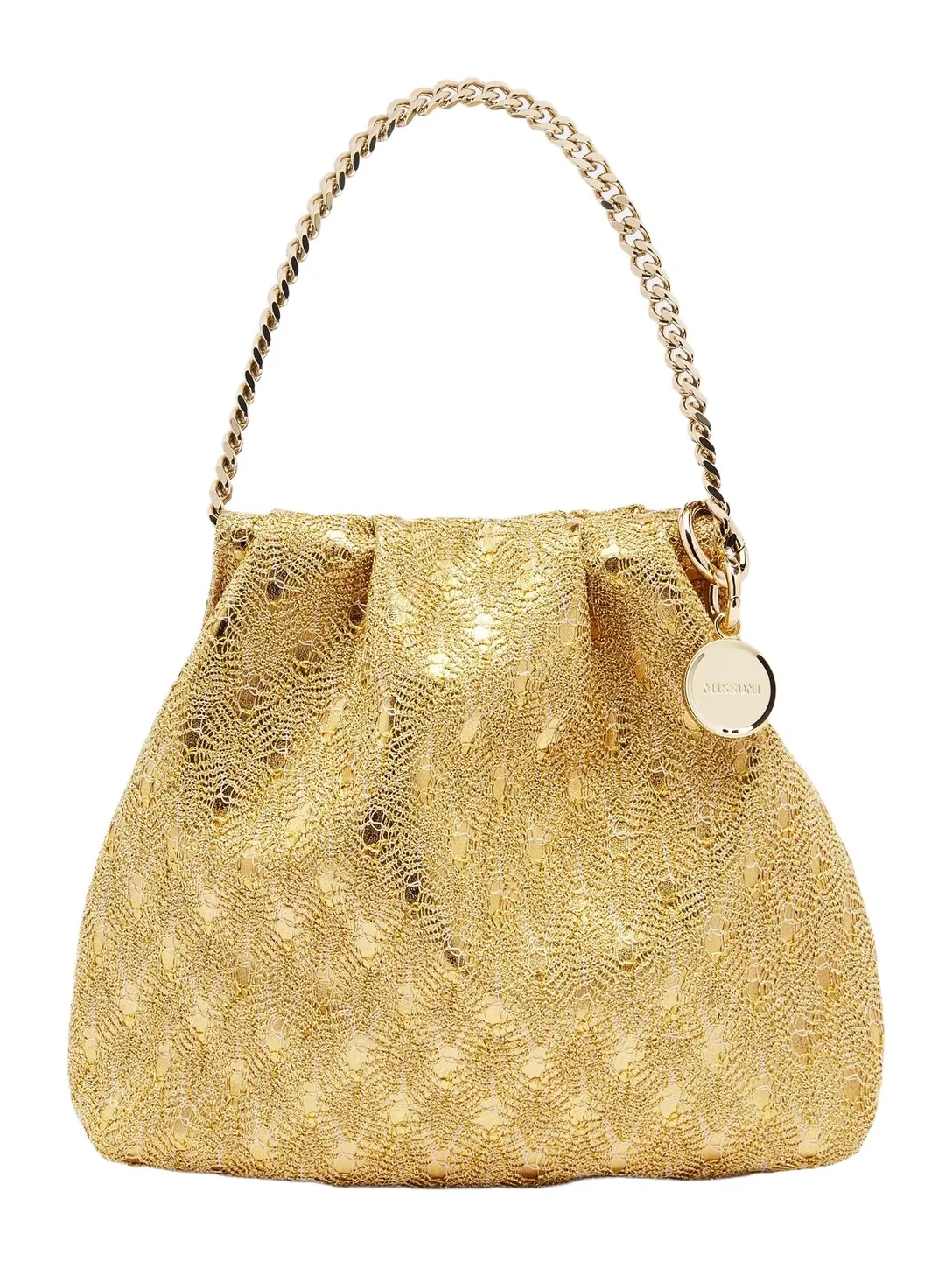 Mini lamé top-handle bag Mini lamé top-handle bag