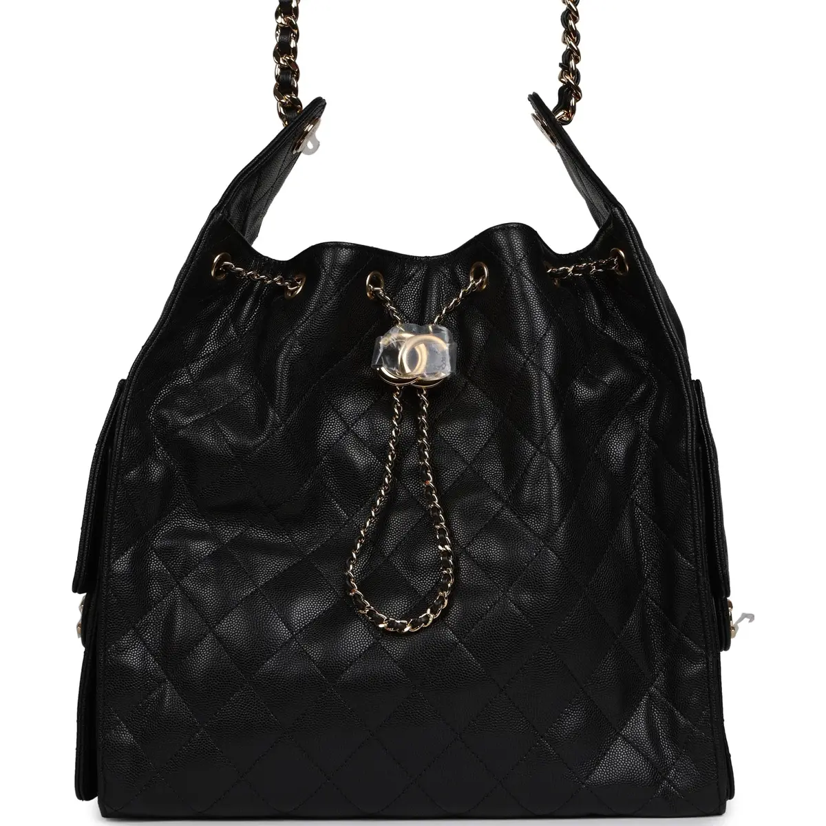 Chanel Chanel Medium 25 Hobo Bag Black Caviar Gold Hardware | Image 1 Chanel Chanel Medium 25 Hobo Bag Black Caviar Gold Hardware | Image 1