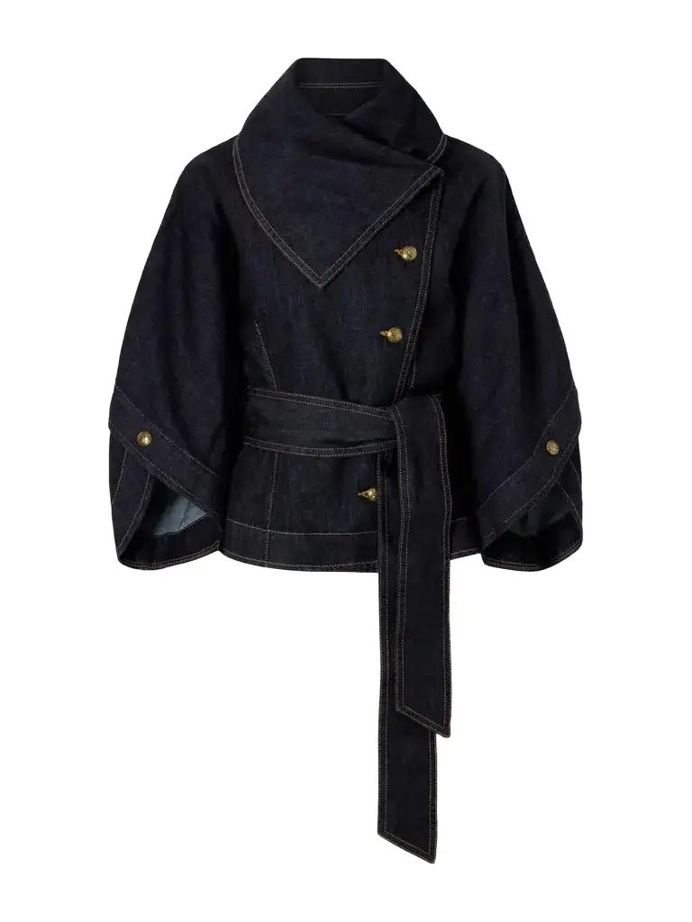 Zimmermann Valiant Belted Denim Jacket | Image 1 Zimmermann Valiant Belted Denim Jacket | Image 1