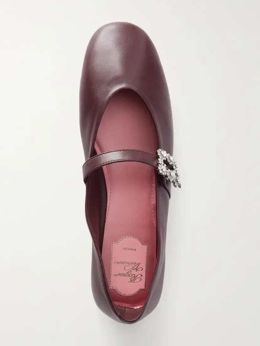 Roger Vivier Efflorescence 10 Crystal-embellished Ballet Flats | Thumbnail 6