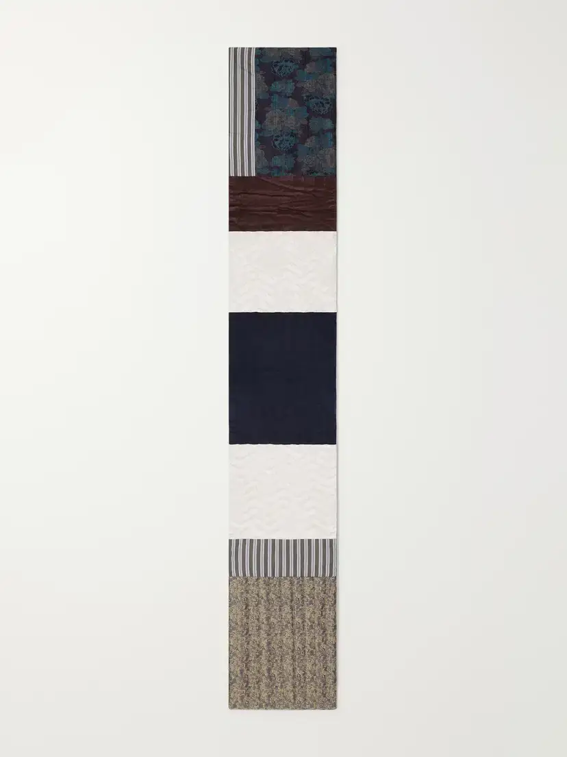 Dries Van Noten Patchwork Quilted Scarf | Thumbnail 3 Dries Van Noten Patchwork Quilted Scarf | Thumbnail 3