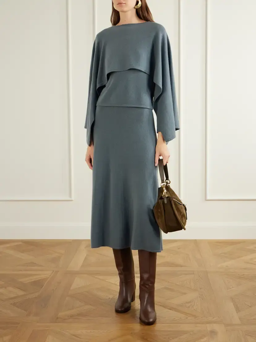 Zimmermann Valiant Wool And Cashmere-blend Knitted Midi Skirt | Thumbnail 2 Zimmermann Valiant Wool And Cashmere-blend Knitted Midi Skirt | Thumbnail 2