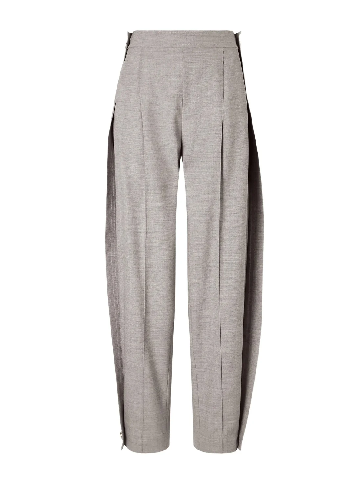 Valiant Pleated Wool-blend Twill Tapered Pants Valiant Pleated Wool-blend Twill Tapered Pants