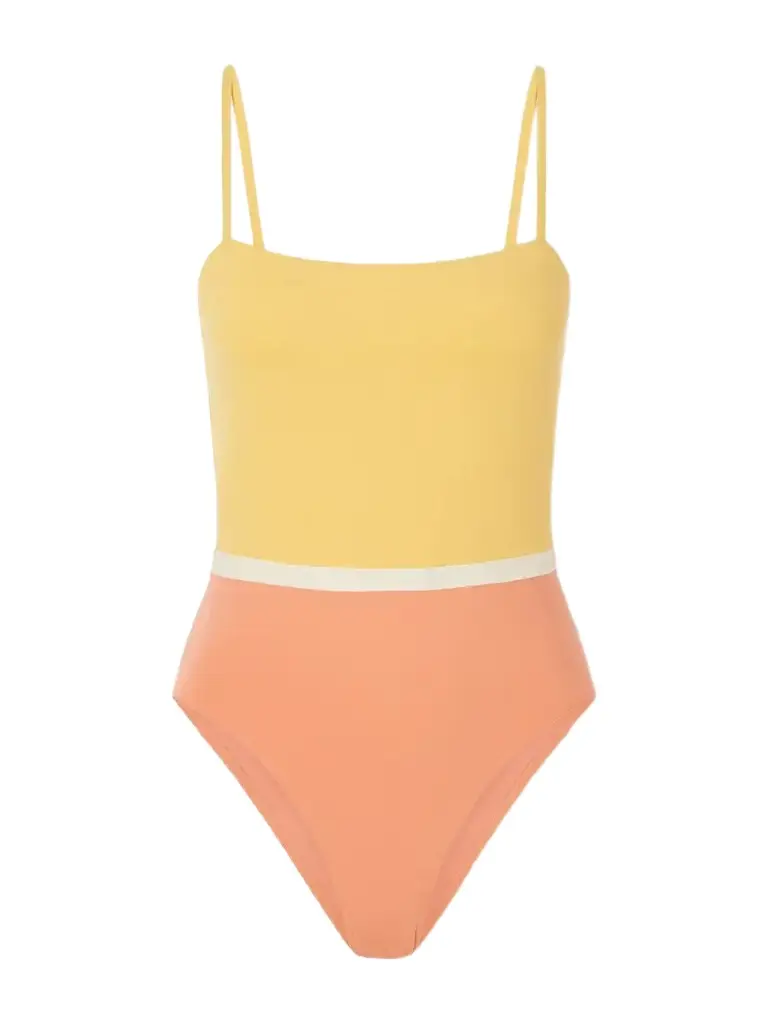 Eres Granita Color-block Stretch Swimsuit | Image 1 Eres Granita Color-block Stretch Swimsuit | Image 1