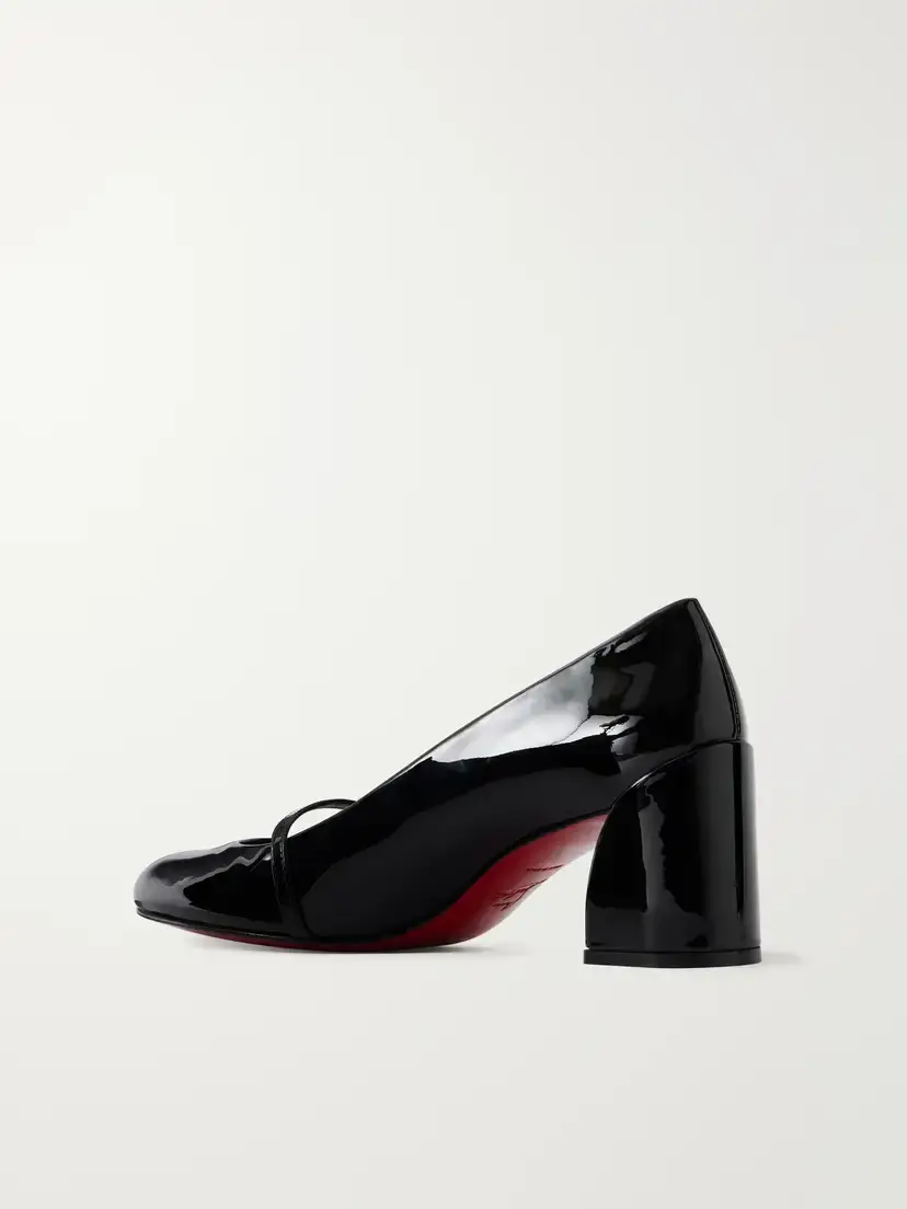 Christian Louboutin Jane Nina 55 Patent-leather Pumps | Thumbnail 3 Christian Louboutin Jane Nina 55 Patent-leather Pumps | Thumbnail 3