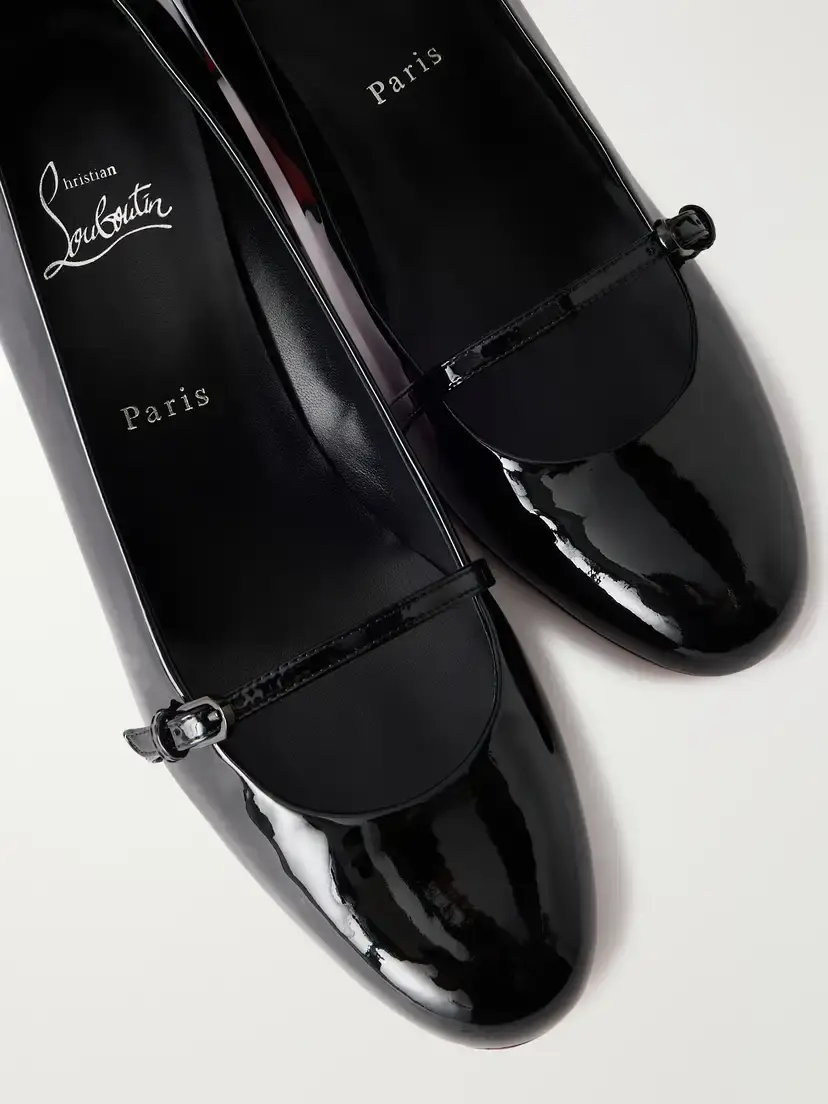 Christian Louboutin Jane Nina 55 Patent-leather Pumps | Thumbnail 5 Christian Louboutin Jane Nina 55 Patent-leather Pumps | Thumbnail 5