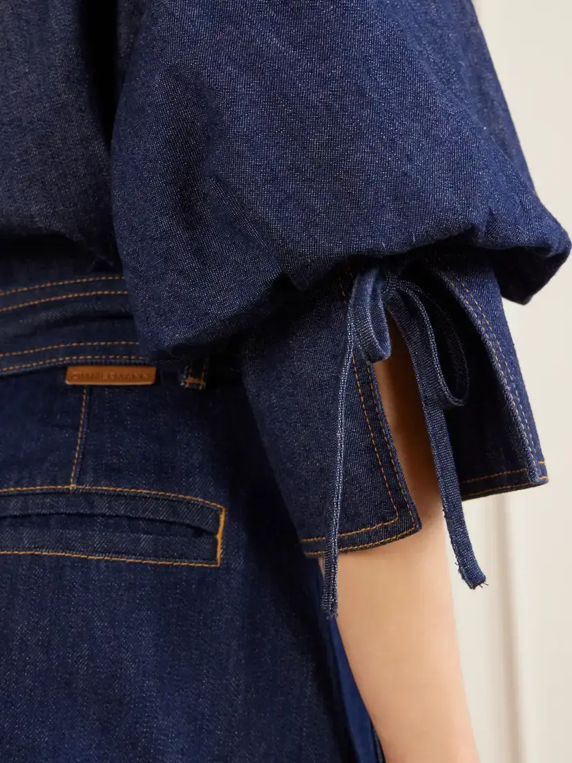 Zimmermann Gathered Denim Shirt | Thumbnail 5