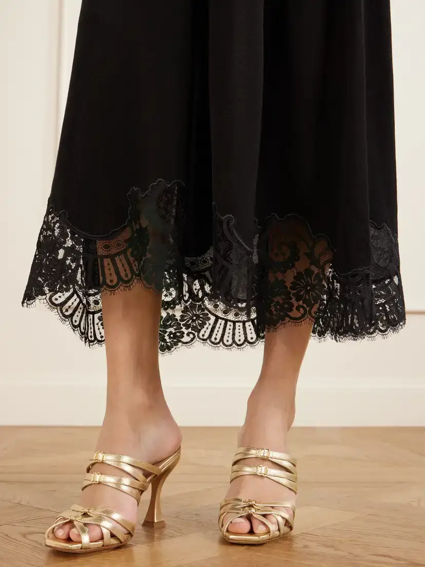 Zimmermann Valiant Off-the-shoulder Lace-trimmed Tencel®-blend Maxi Dress | Thumbnail 4 Zimmermann Valiant Off-the-shoulder Lace-trimmed Tencel®-blend Maxi Dress | Thumbnail 4