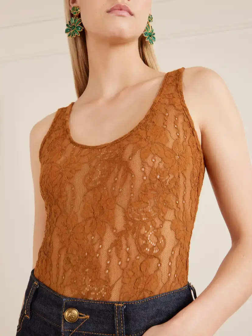 Zimmermann Lace Bodysuit | Thumbnail 4 Zimmermann Lace Bodysuit | Thumbnail 4