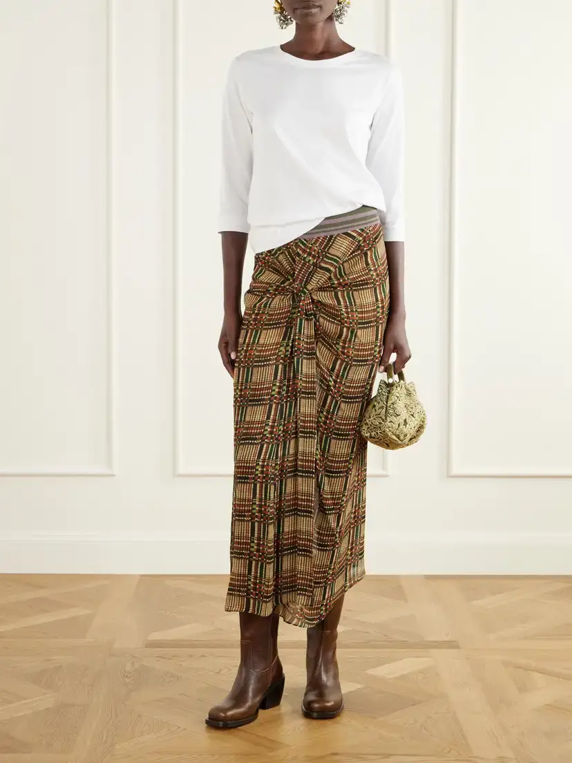 Dries Van Noten Leather Knee Boots | Thumbnail 4 Dries Van Noten Leather Knee Boots | Thumbnail 4