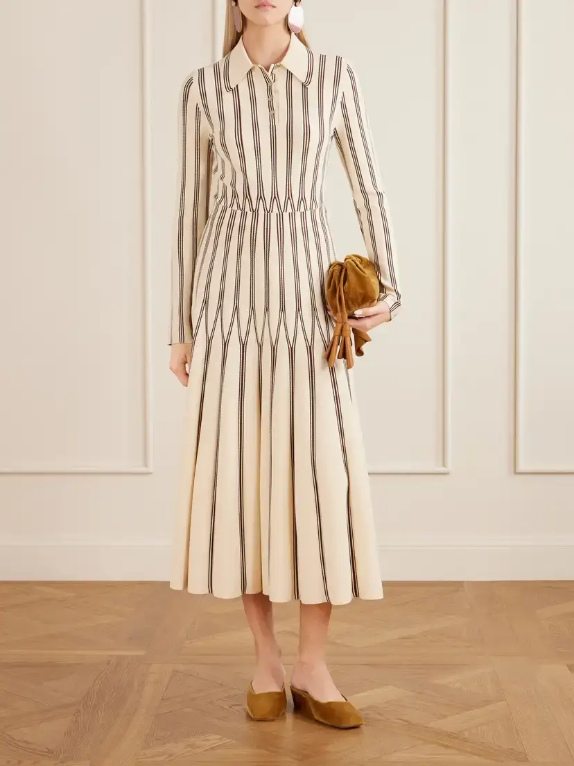Zimmermann Valiant Striped Knitted Midi Skirt | Thumbnail 2 Zimmermann Valiant Striped Knitted Midi Skirt | Thumbnail 2