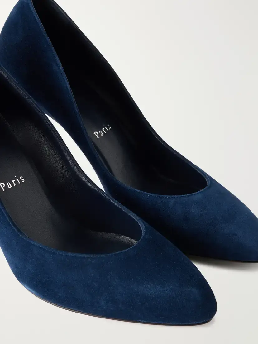 Christian Louboutin Fannylove 85 Suede Pumps | Thumbnail 5 Christian Louboutin Fannylove 85 Suede Pumps | Thumbnail 5