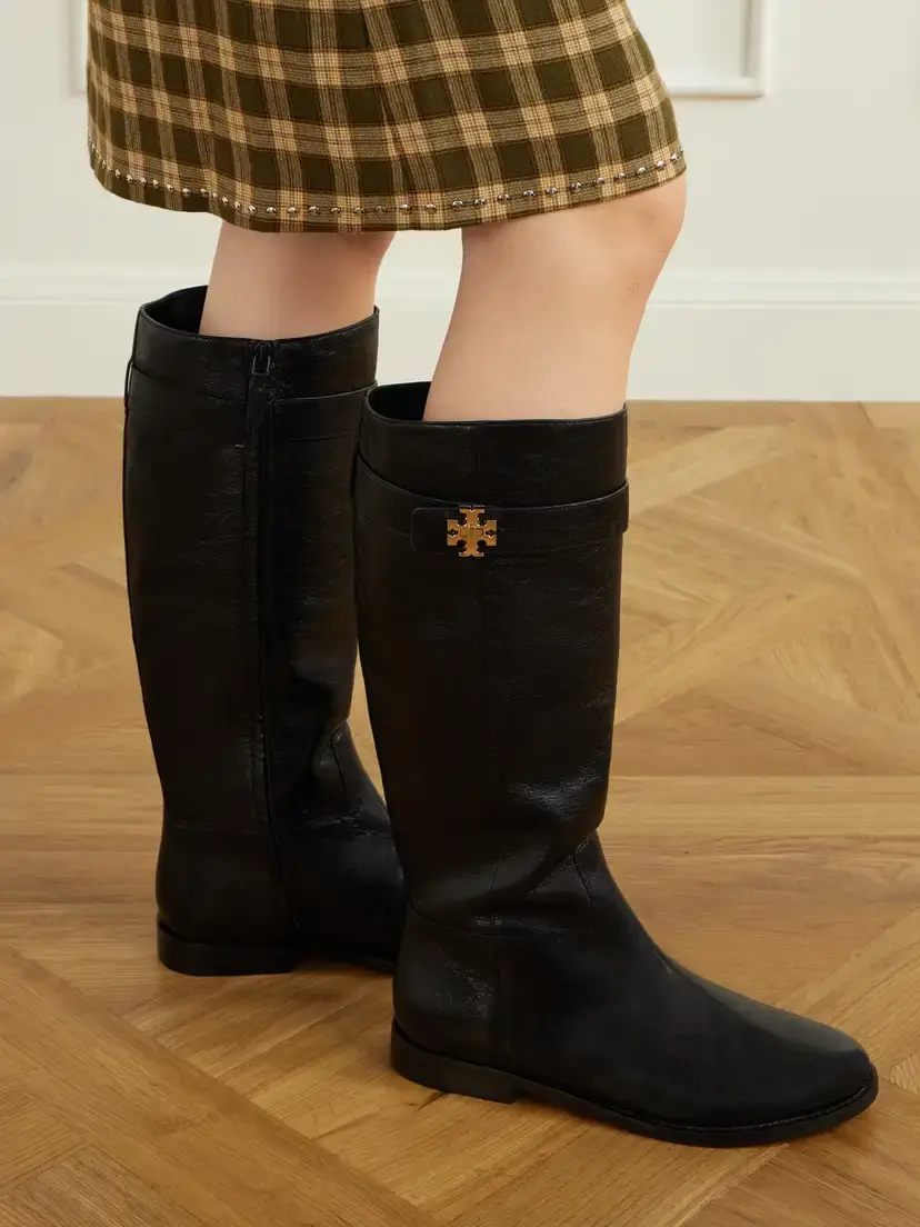 Tory Burch Fellini Leather Knee Boots | Thumbnail 2 Tory Burch Fellini Leather Knee Boots | Thumbnail 2