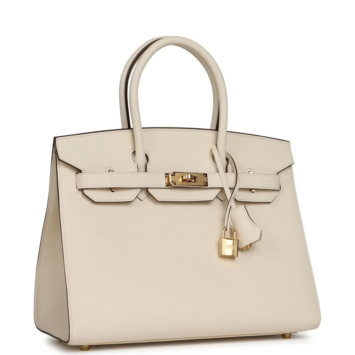 HERMÈS Hermes Birkin Sellier 30 Nata Epsom Gold Hardware | Thumbnail 2 HERMÈS Hermes Birkin Sellier 30 Nata Epsom Gold Hardware | Thumbnail 2