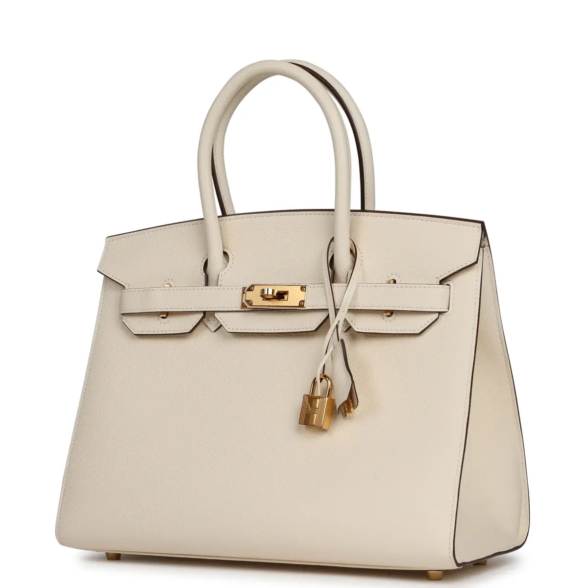 HERMÈS Hermes Birkin Sellier 30 Nata Epsom Gold Hardware | Thumbnail 5 HERMÈS Hermes Birkin Sellier 30 Nata Epsom Gold Hardware | Thumbnail 5