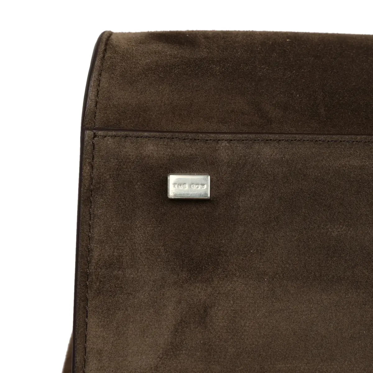 The Row The Row Soft Margaux 15 Bag Nut Brown Suede Silver Hardware | Thumbnail 8 The Row The Row Soft Margaux 15 Bag Nut Brown Suede Silver Hardware | Thumbnail 8