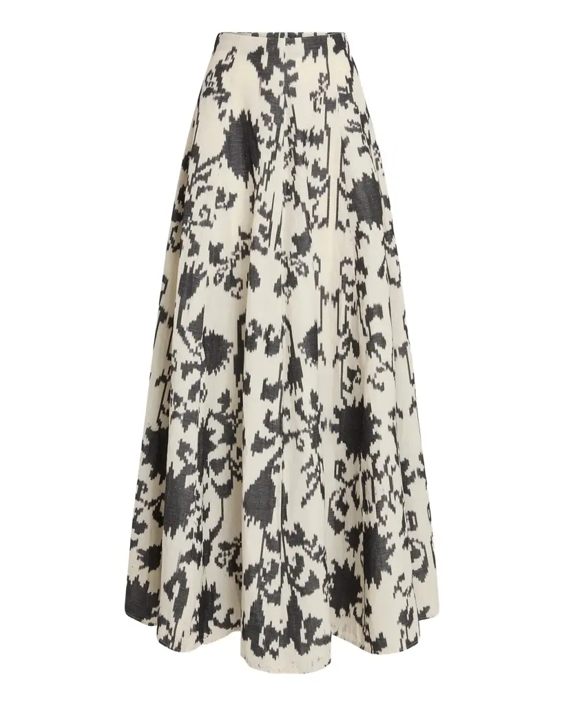Emporio Sirenuse Kika Skirt in Ikat Blossom | Image 1 Emporio Sirenuse Kika Skirt in Ikat Blossom | Image 1