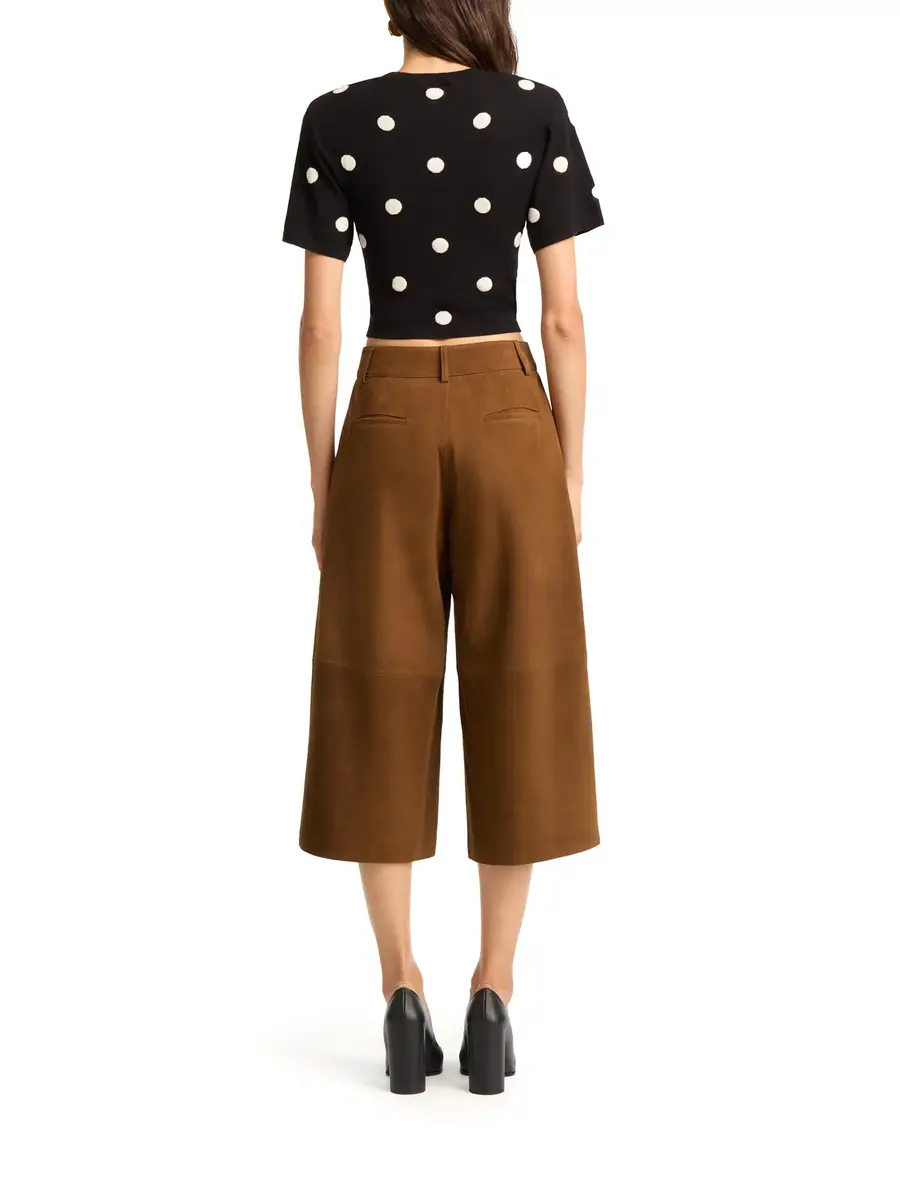 Dodiee Amiya Suede Culottes | Thumbnail 3