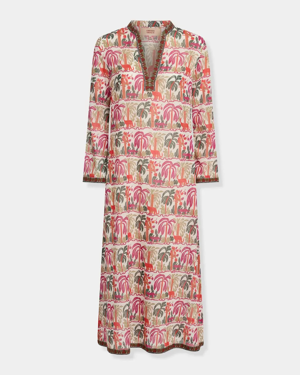 Emporio Sirenuse Giada Caftan in Where Is My Head Print | Thumbnail 2 Emporio Sirenuse Giada Caftan in Where Is My Head Print | Thumbnail 2