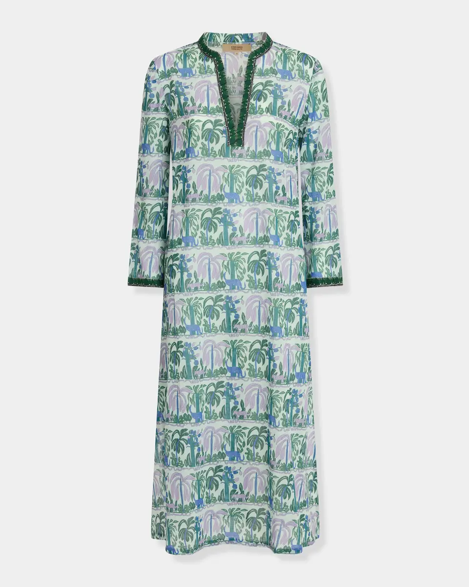 Emporio Sirenuse Giada Caftan in Where Is My Head Print | Thumbnail 2 Emporio Sirenuse Giada Caftan in Where Is My Head Print | Thumbnail 2