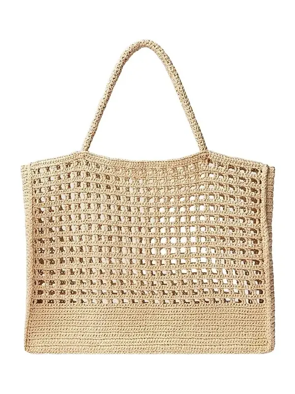 A. L.C. Women's Lucy Woven Paper Yarn Tote Bag A. L.C. Women's Lucy Woven Paper Yarn Tote Bag