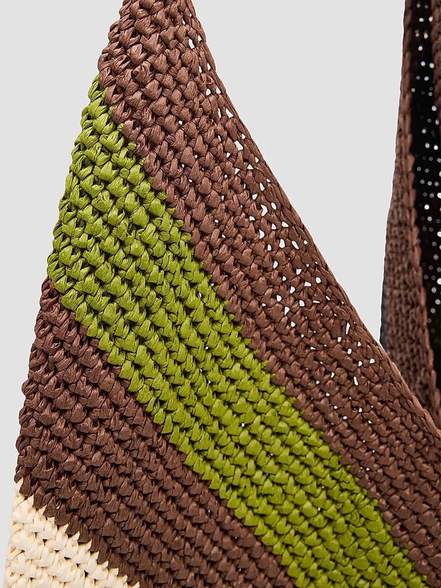 A.L.C. A. L.C. Women's Sid Woven Paper Yarn Shoulder Bag | Thumbnail 5 A.L.C. A. L.C. Women's Sid Woven Paper Yarn Shoulder Bag | Thumbnail 5