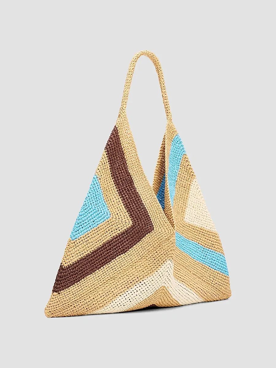 A.L.C. A. L.C. Women's Sid Woven Paper Yarn Shoulder Bag | Thumbnail 3 A.L.C. A. L.C. Women's Sid Woven Paper Yarn Shoulder Bag | Thumbnail 3
