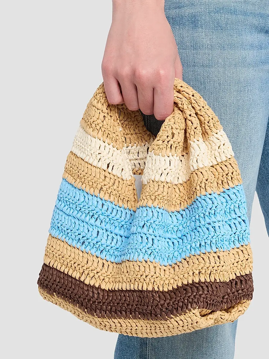 A.L.C. A. L.C. Women's Simone Striped Top Handle Bag | Thumbnail 2 A.L.C. A. L.C. Women's Simone Striped Top Handle Bag | Thumbnail 2
