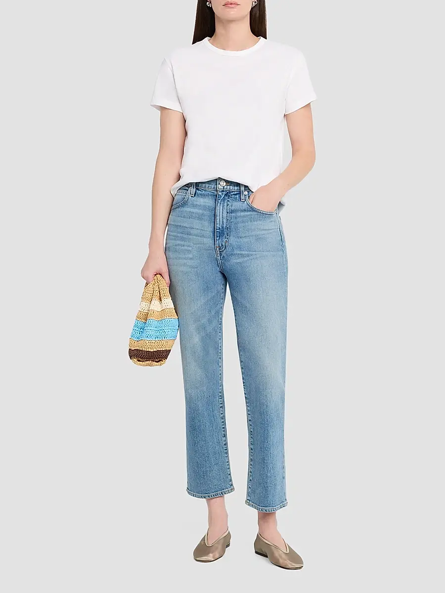 A.L.C. A. L.C. Women's Simone Striped Top Handle Bag | Thumbnail 6 A.L.C. A. L.C. Women's Simone Striped Top Handle Bag | Thumbnail 6